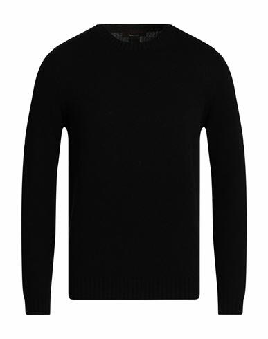 Jeordie's Man Sweater Black Merino Wool Cover