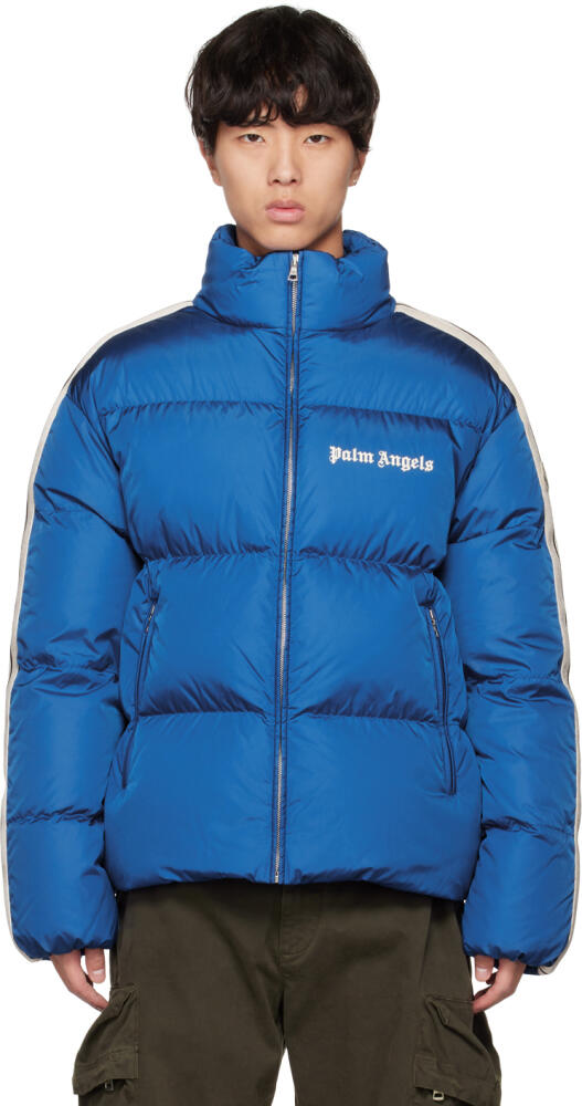 Moncler Genius 8 Moncler Palm Angels Blue Rodman Down Jacket Cover