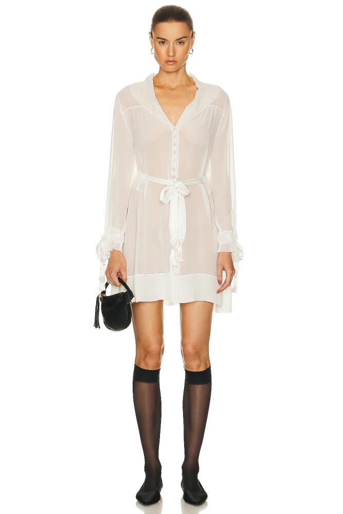 BODE Finch Dress in Ivory Cover