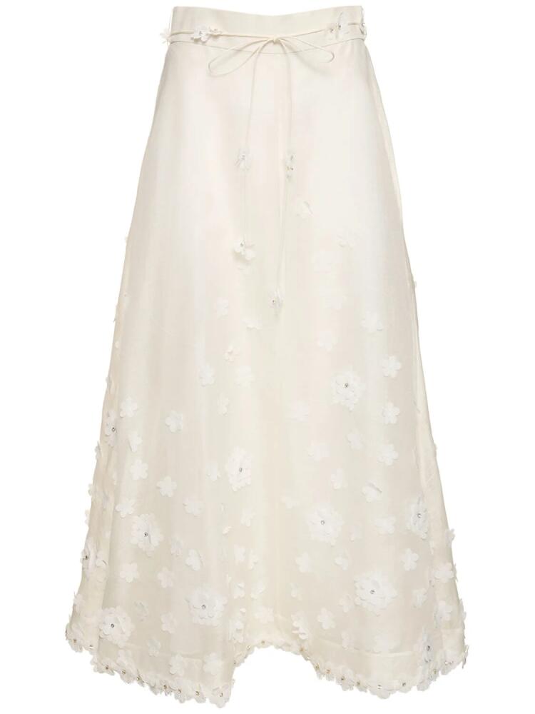 ZIMMERMANN Matchmaker Lift Off Midi Skirt Cover