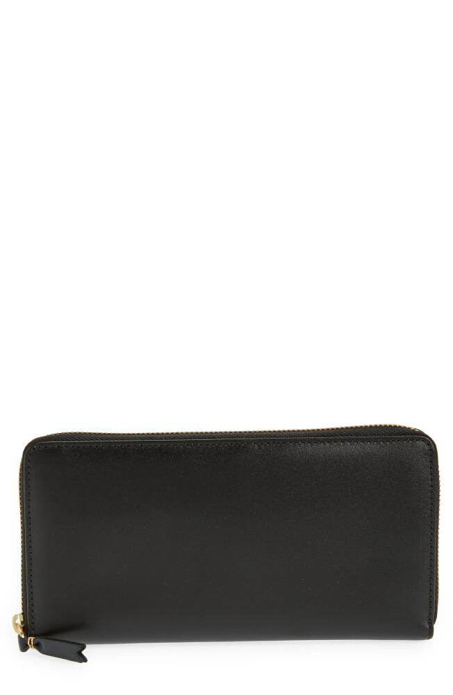 Comme des Garçons Wallets Classic Leather Zip Around Wallet in Black Cover