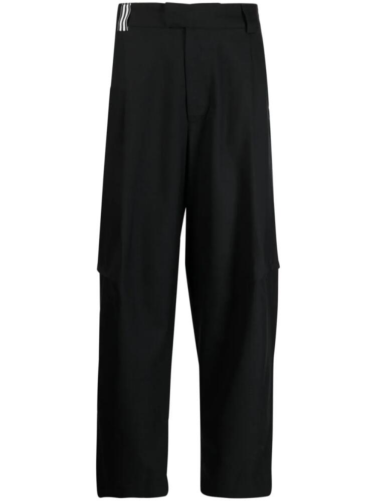 marina yee straight-leg wool trousers - Black Cover