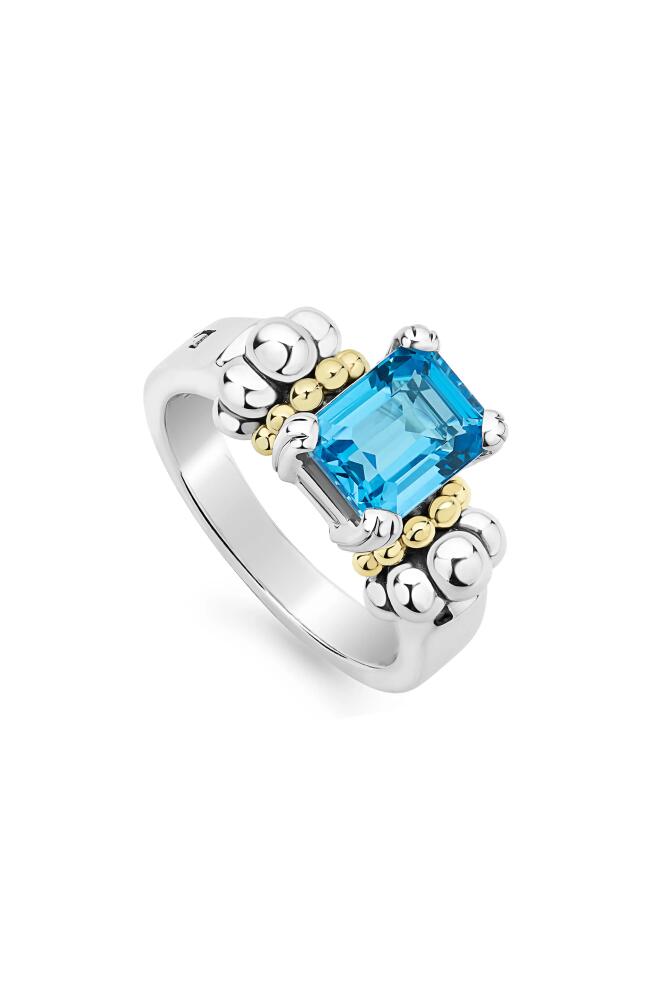 LAGOS Glacier Ring in Swiss Blue Topaz Cover