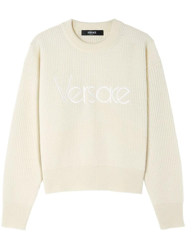 Versace 1978 Re-Edition logo sweater - White Cover