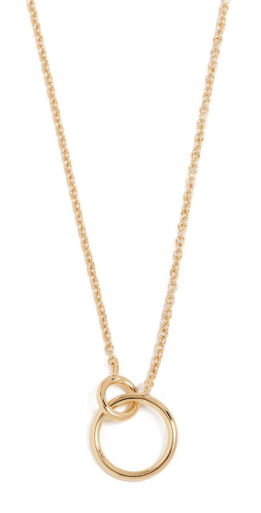 Gorjana Wilshire Charm Necklace Yellow Gold Cover