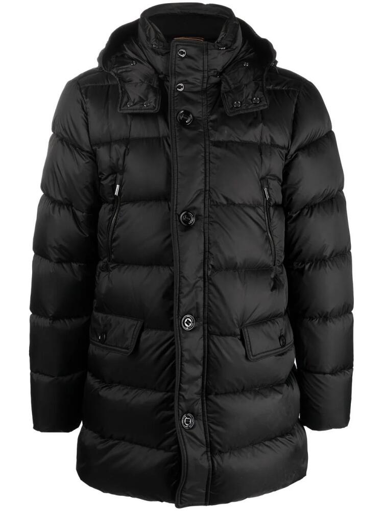 Moorer GORNER-SH padded coat - Black Cover