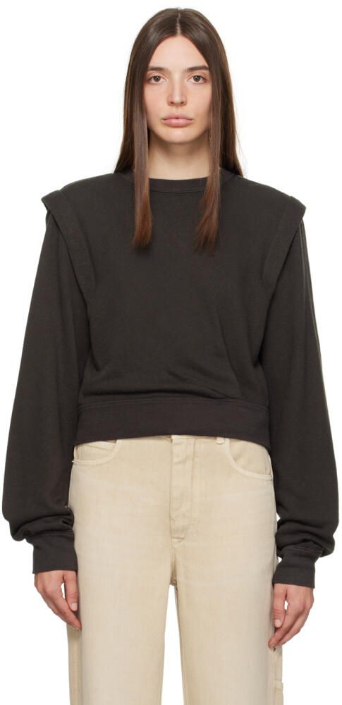 Isabel Marant Etoile Black Masson Sweatshirt Cover