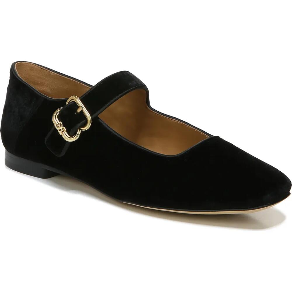 Sam Edelman Michaela Mary Jane Flat in Black Suede Cover