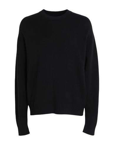 Jack & Jones Man Sweater Black OnceMore viscose, Polyester, Nylon Cover