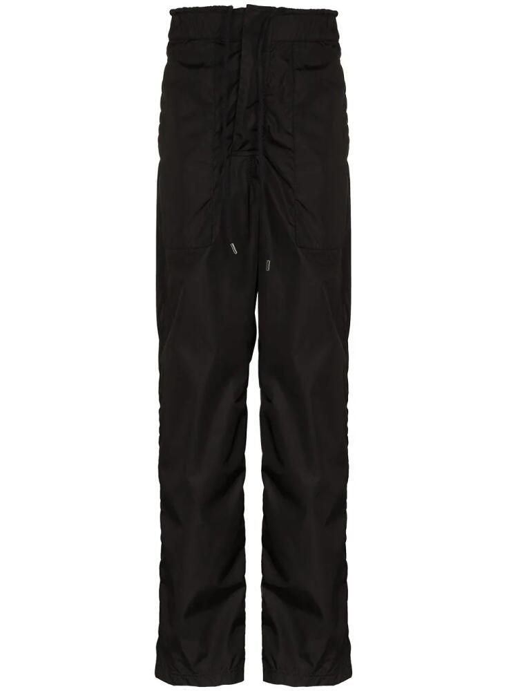 AMBUSH logo-patch track pants - Black Cover