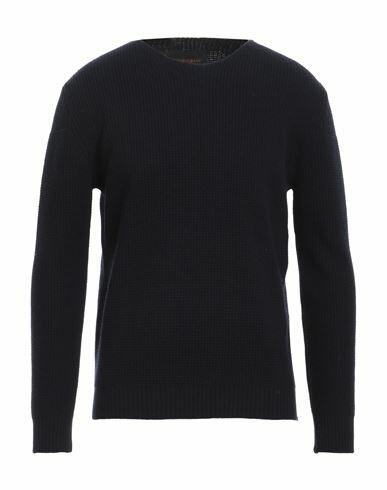 Officina 36 Man Sweater Midnight blue Wool, Acrylic Cover