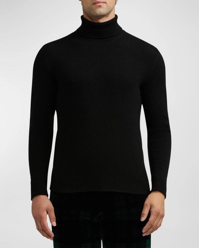 Ralph Lauren Purple Label Men's Cashmere Turtleneck Sweater Cover