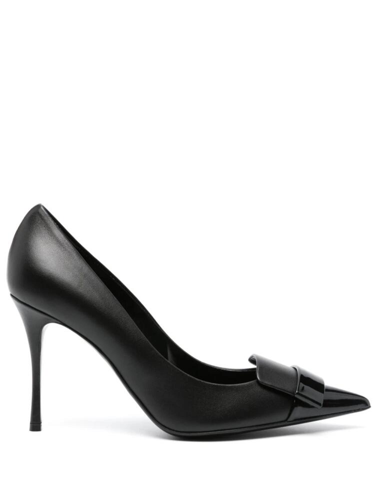 Sergio Rossi 90mm SR1 pumps - Black Cover