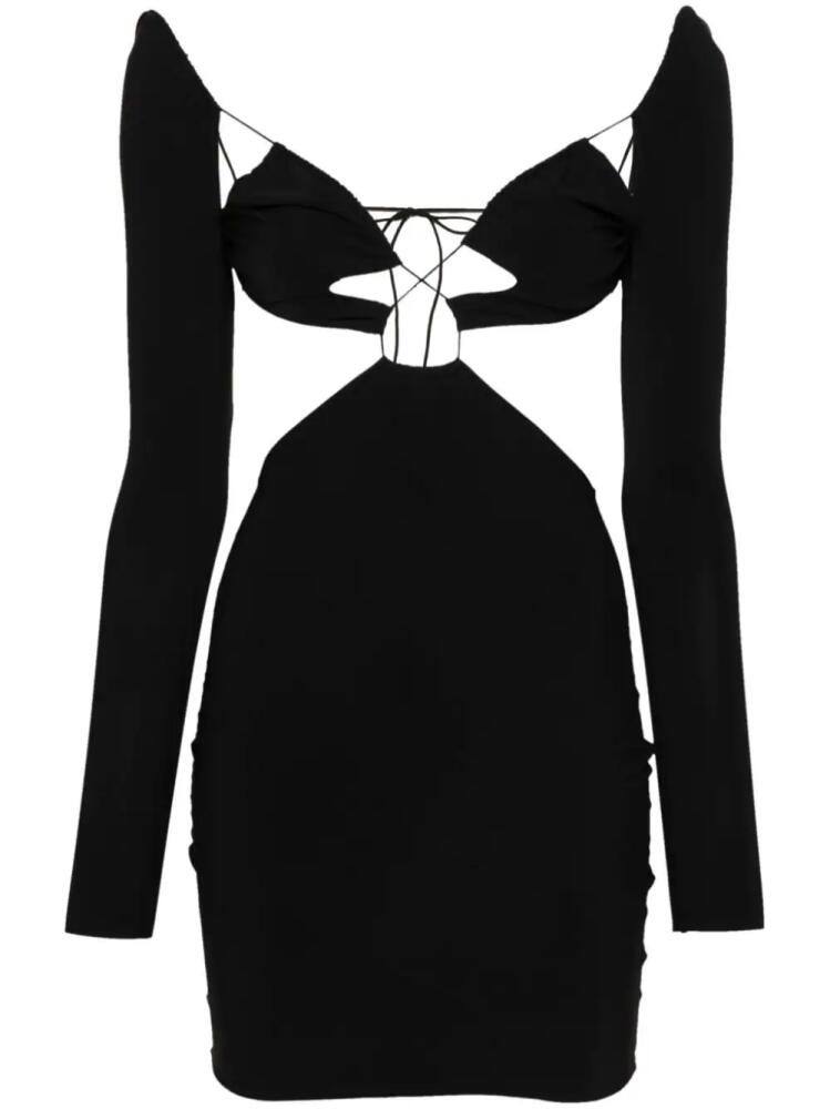 Amazuìn Azhar cut-out minidress - Black Cover