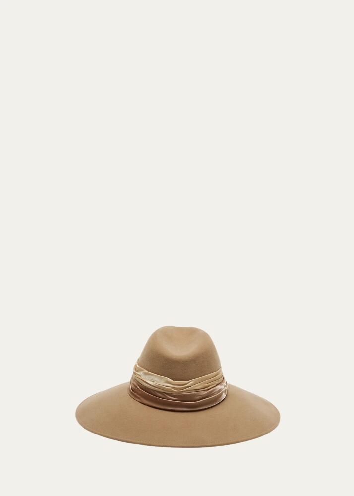 Eugenia Kim Emmanuelle Wool Felt Fedora Cover