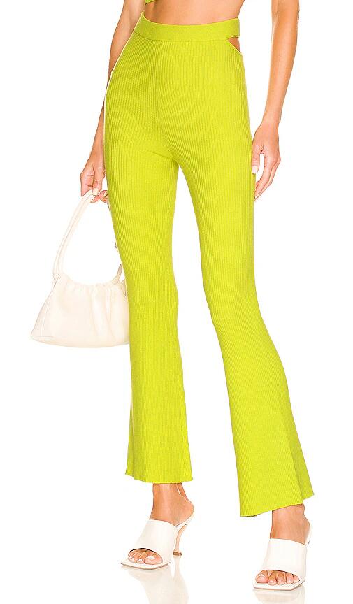 Camila Coelho Coyote Pant in Green,Yellow Cover