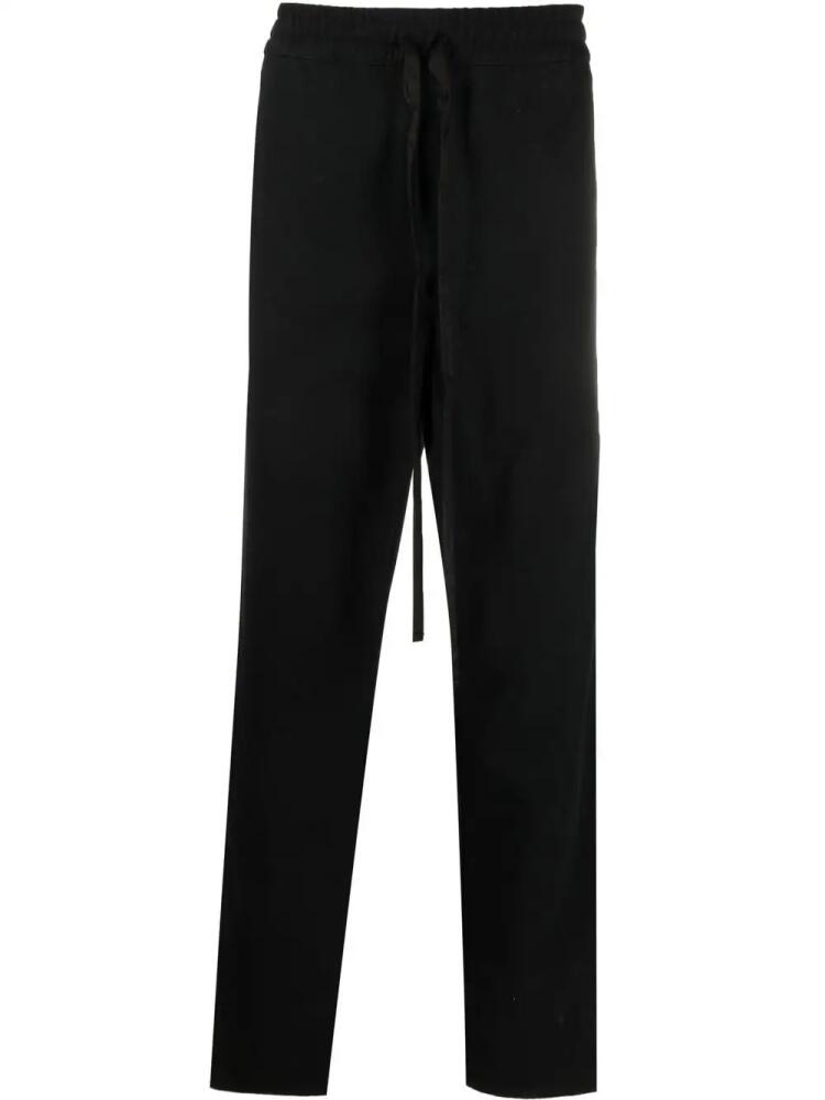 RHUDE side stripe detail track pants - Black Cover