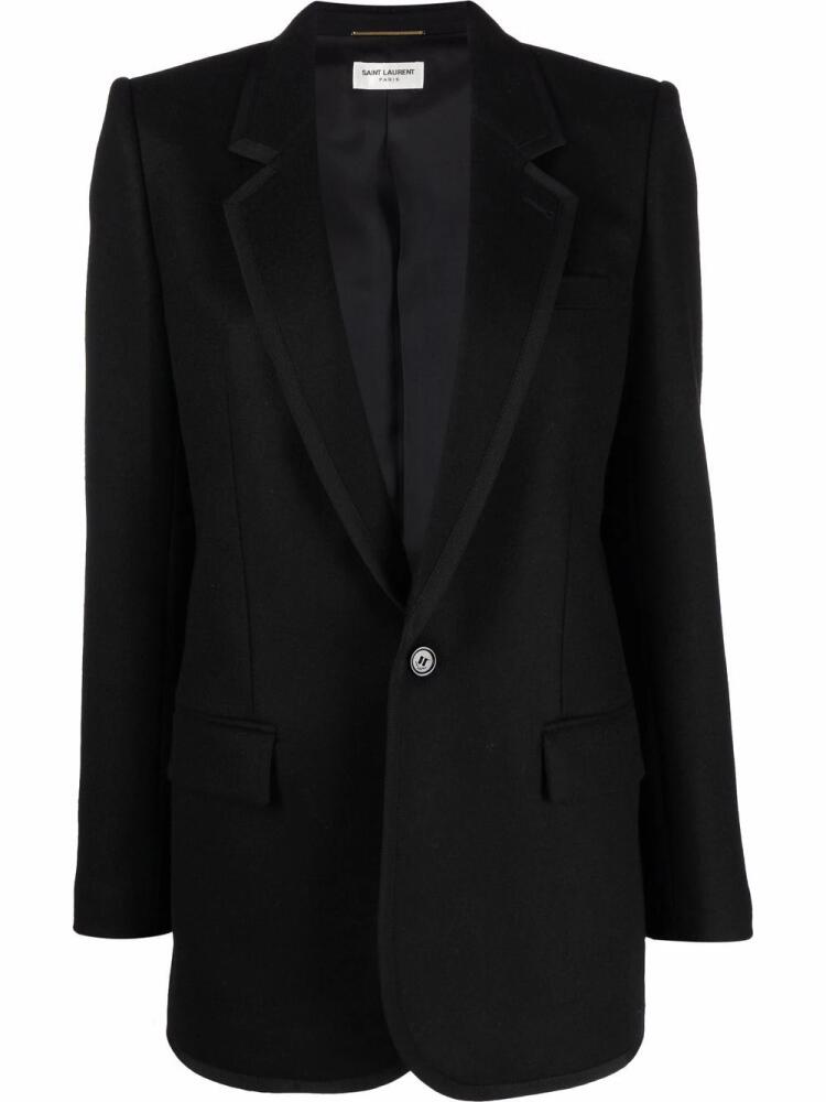 Saint Laurent single-breasted blazer - Black Cover