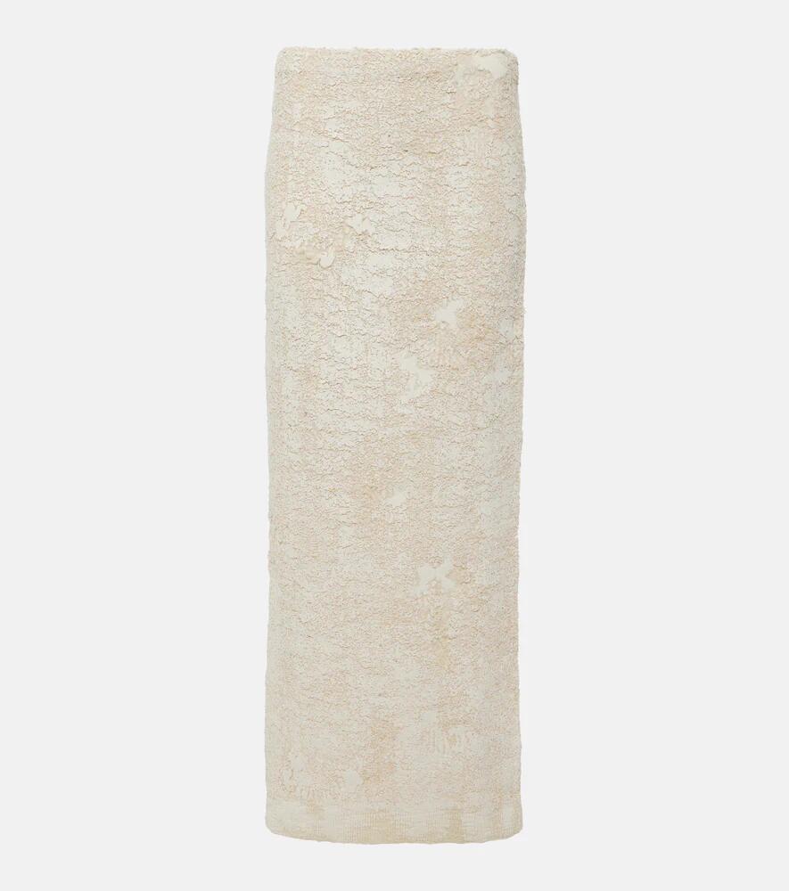 Acne Studios Embroidered maxi skirt Cover