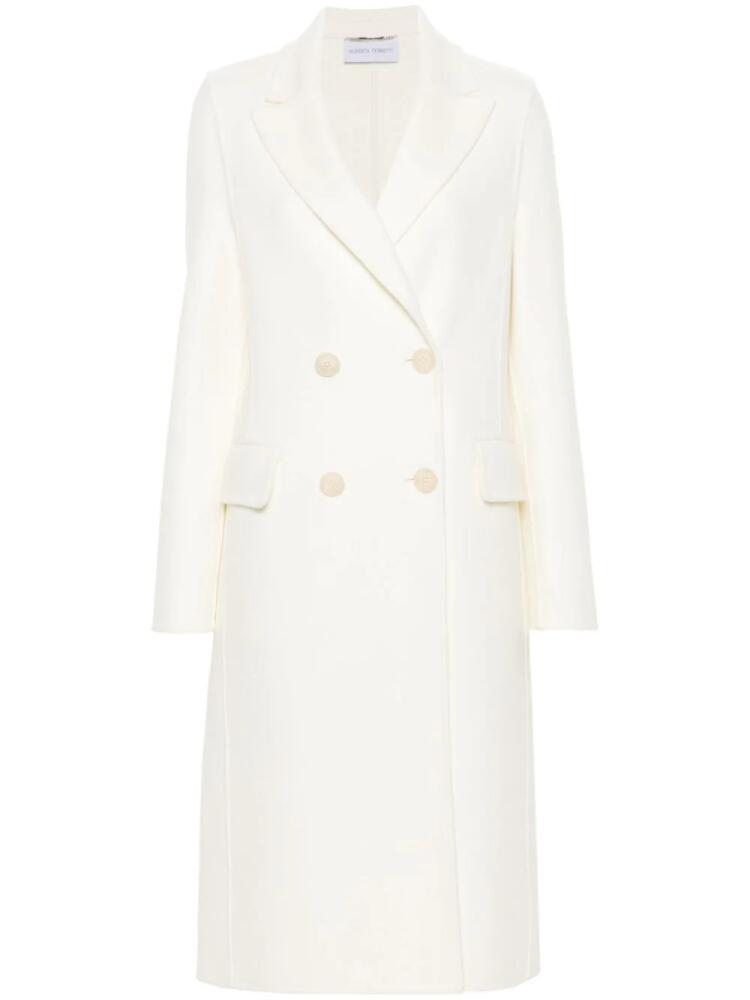 Alberta Ferretti double-breasted coat - White Cover