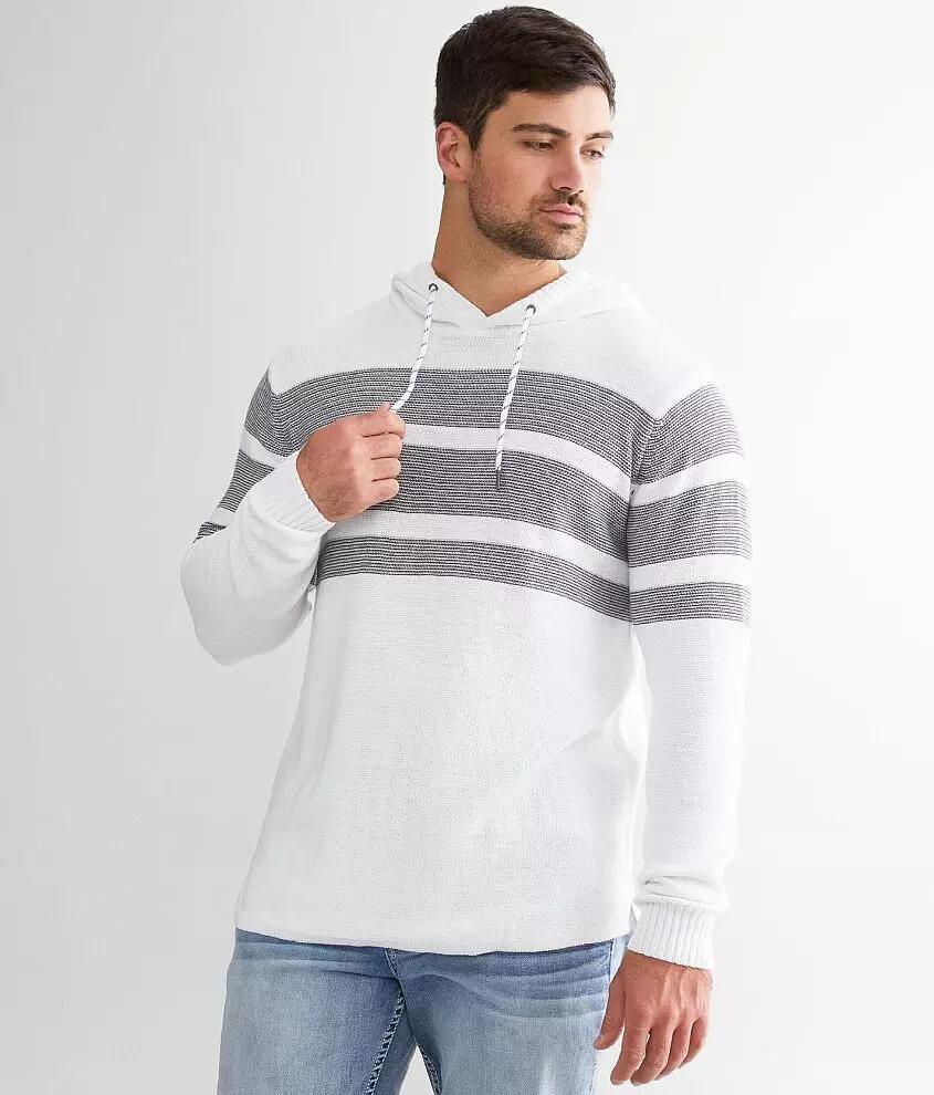 BKE Crossover Stripe Hooded Sweater Cover