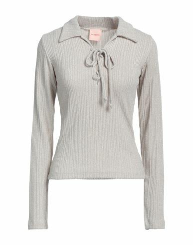 La Semaine Paris Woman Sweater Beige Polyester, Elastane Cover