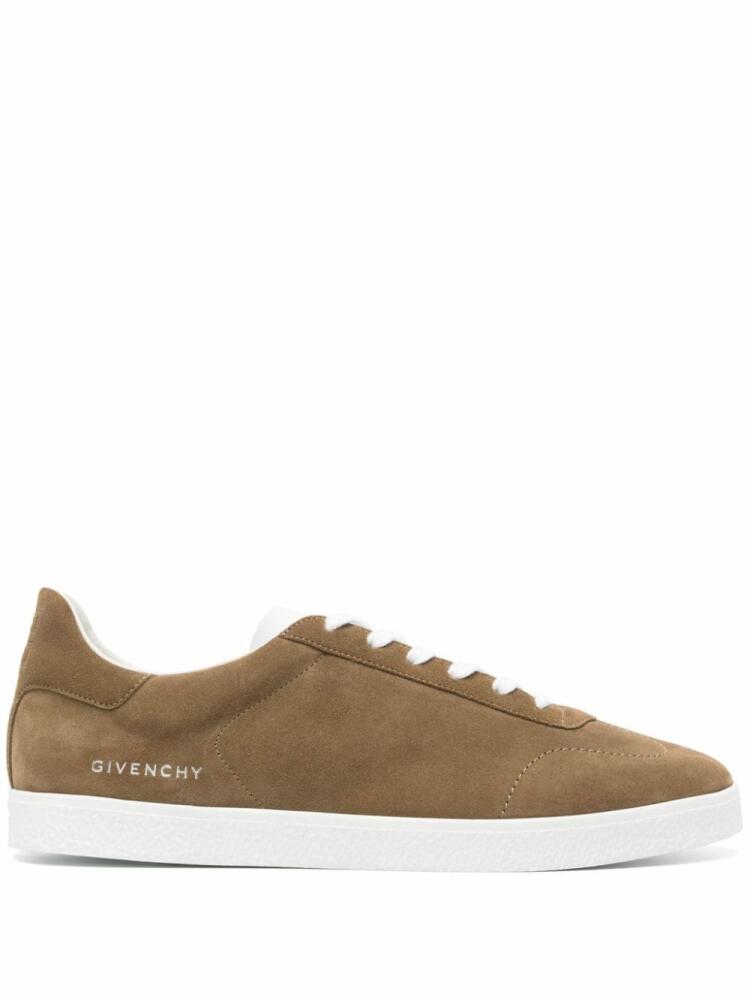 Givenchy Town suede sneakers - Brown Cover