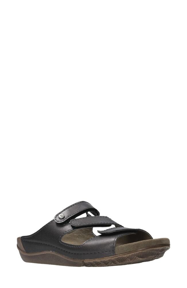 Wolky Jasper Slide Sandal in Inox Biocare Cover