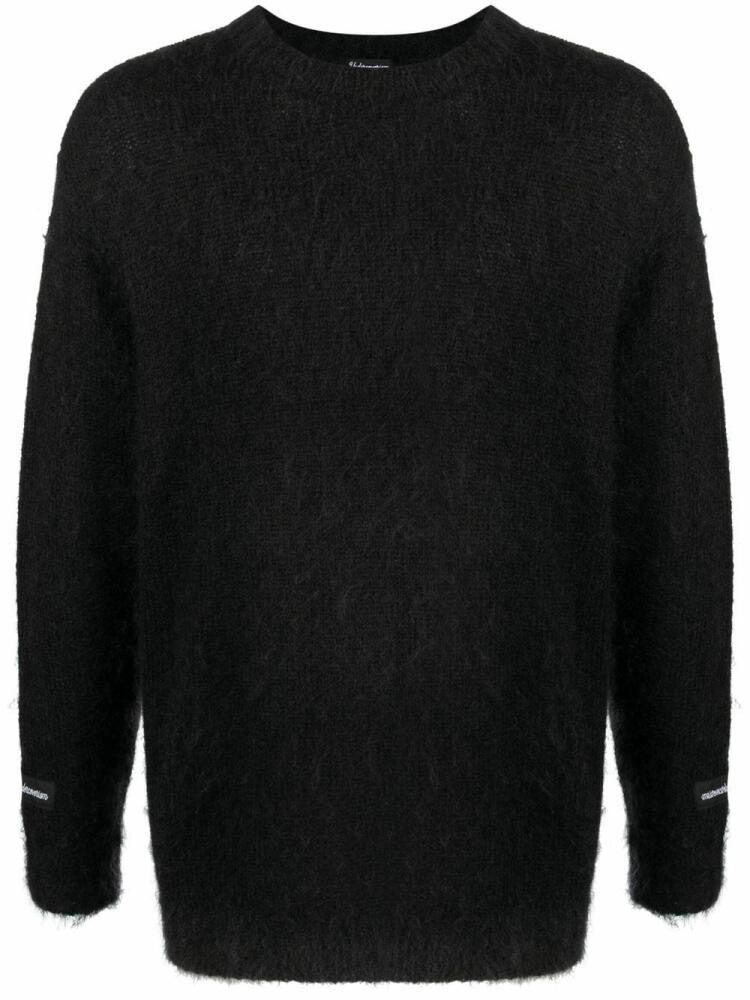 Undercoverism brushed mohair-wool sweater - Black Cover