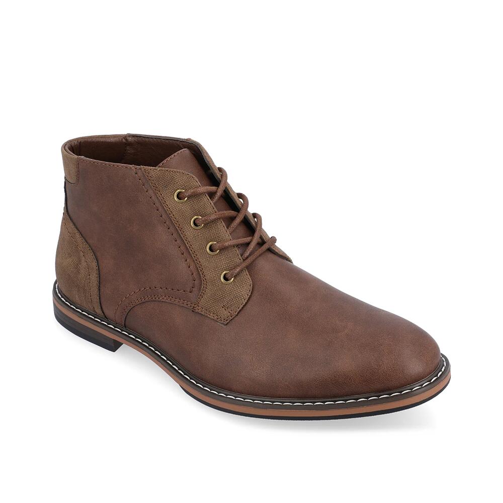 Vance Co. Wide Width Franco Boot | Men's | Dark Brown Cover