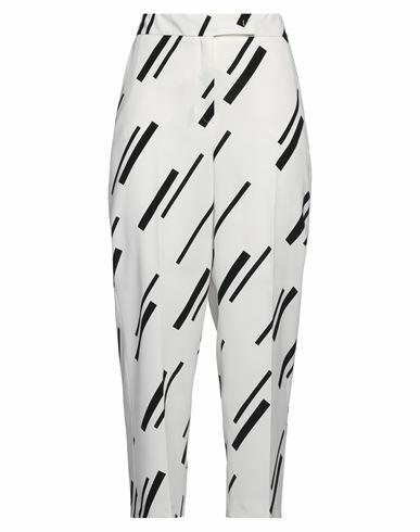 Seventy Sergio Tegon Woman Pants White Polyester Cover