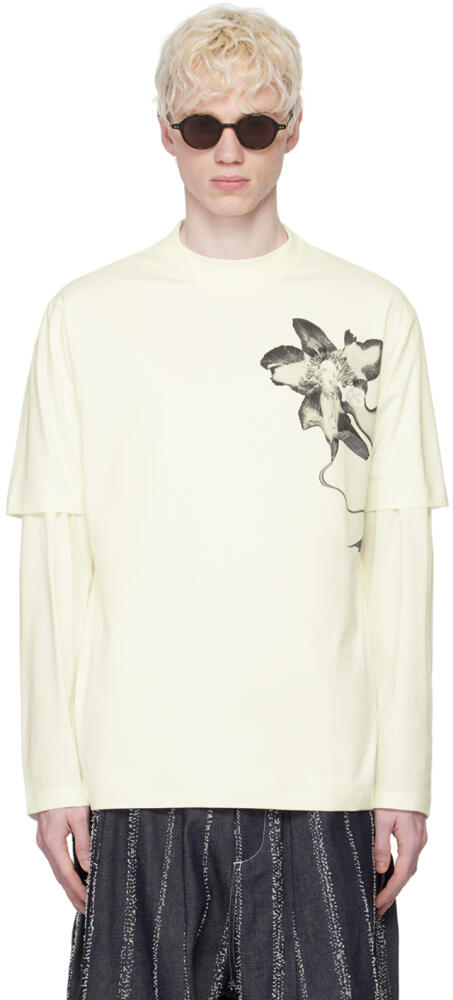 Y-3 Off-White Graphic T-Shirt Cover