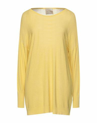 N. o.w. Andrea Rosati Cashmere Woman Sweater Yellow Viscose Cover