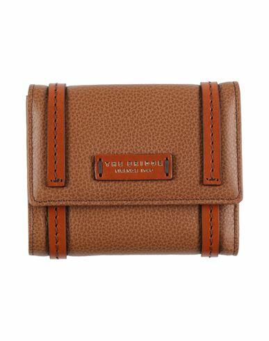 The Bridge Woman Wallet Tan Leather Cover