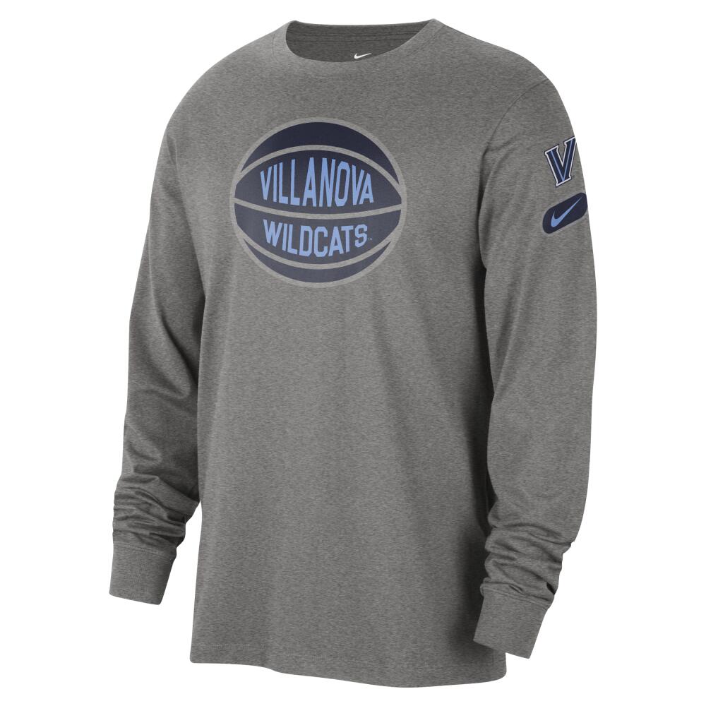 Villanova Fast Break Nike Men's College Long-Sleeve T-Shirt in Grey Cover