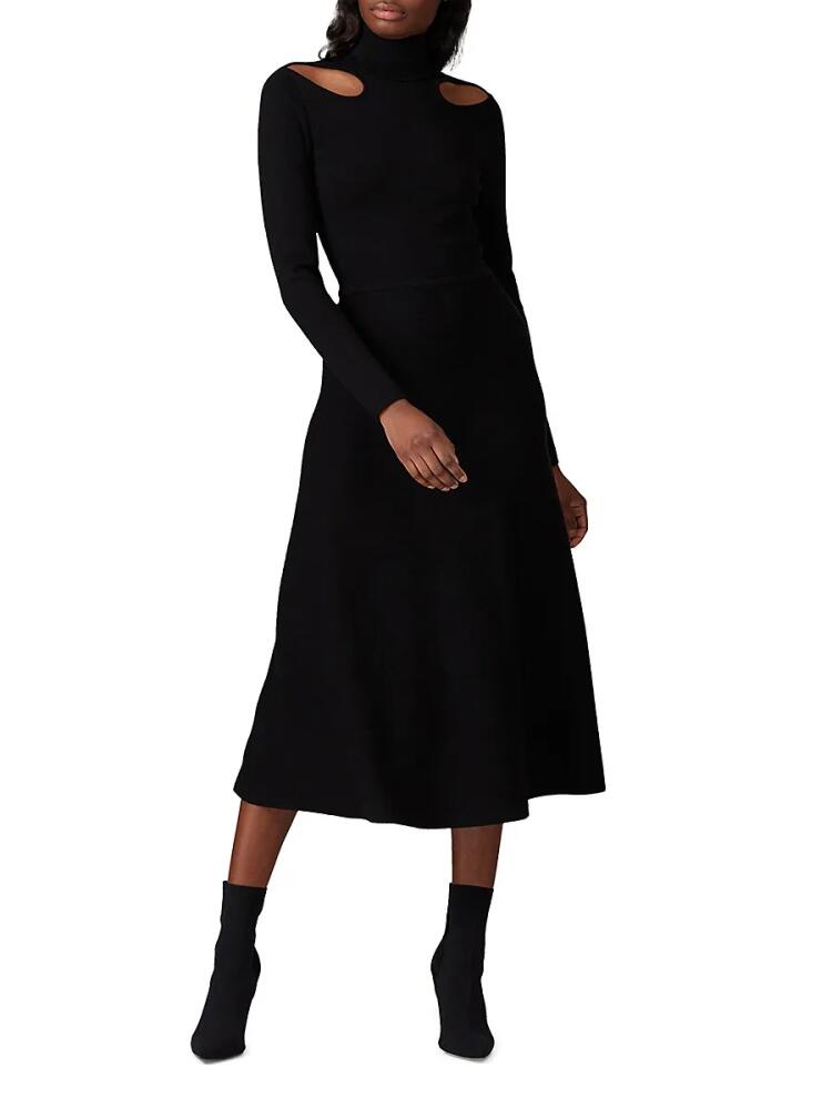 Jason Wu Women's Cut Out Midi Dress - Black Cover