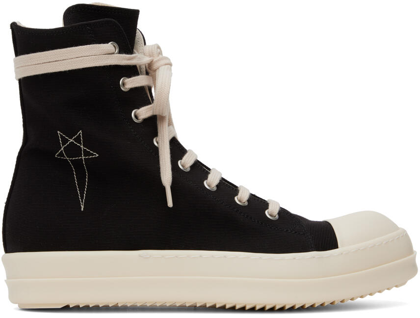 Rick Owens DRKSHDW Black Sneaks Sneakers Cover