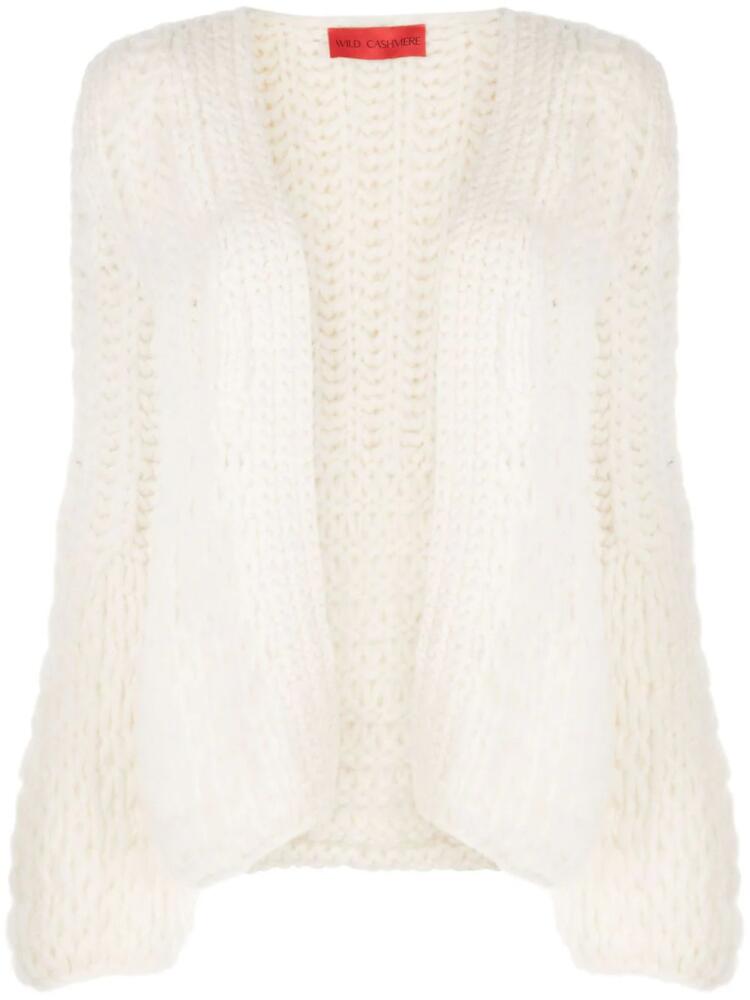 Wild Cashmere Clarice cashmere cardigan - Neutrals Cover