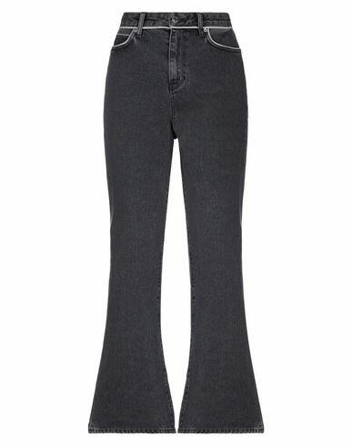 Simon Miller Woman Jeans Black Cotton Cover