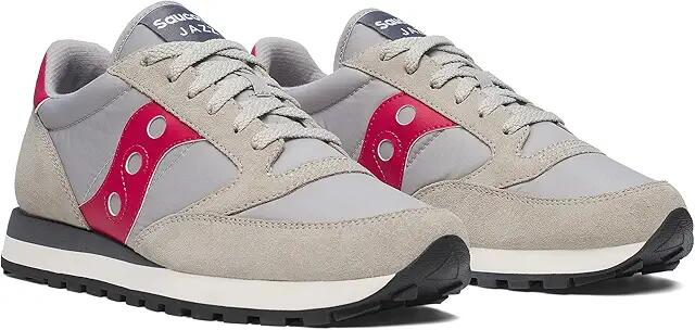 Saucony Originals Jazz Original (Dove/Red) Men's Classic Shoes Cover