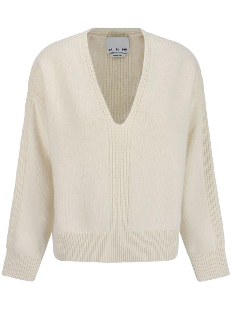 SA SU PHI Rasato sweater - Neutrals Cover