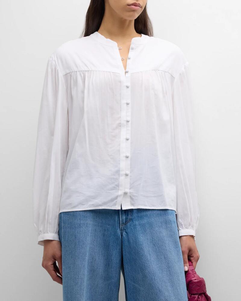 PAIGE Marline Button-Front Shirt Cover