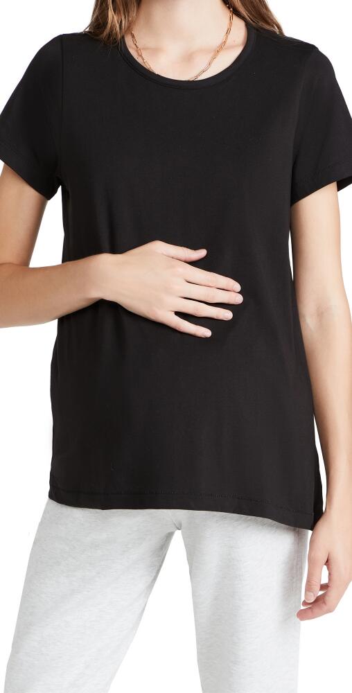 HATCH The Luxe Nursing Tee Black Cover