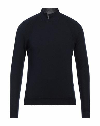 Lucques Man Sweater Midnight blue Merino Wool Cover