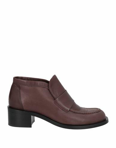 Pomme D'or Woman Ankle boots Dark brown Soft Leather Cover