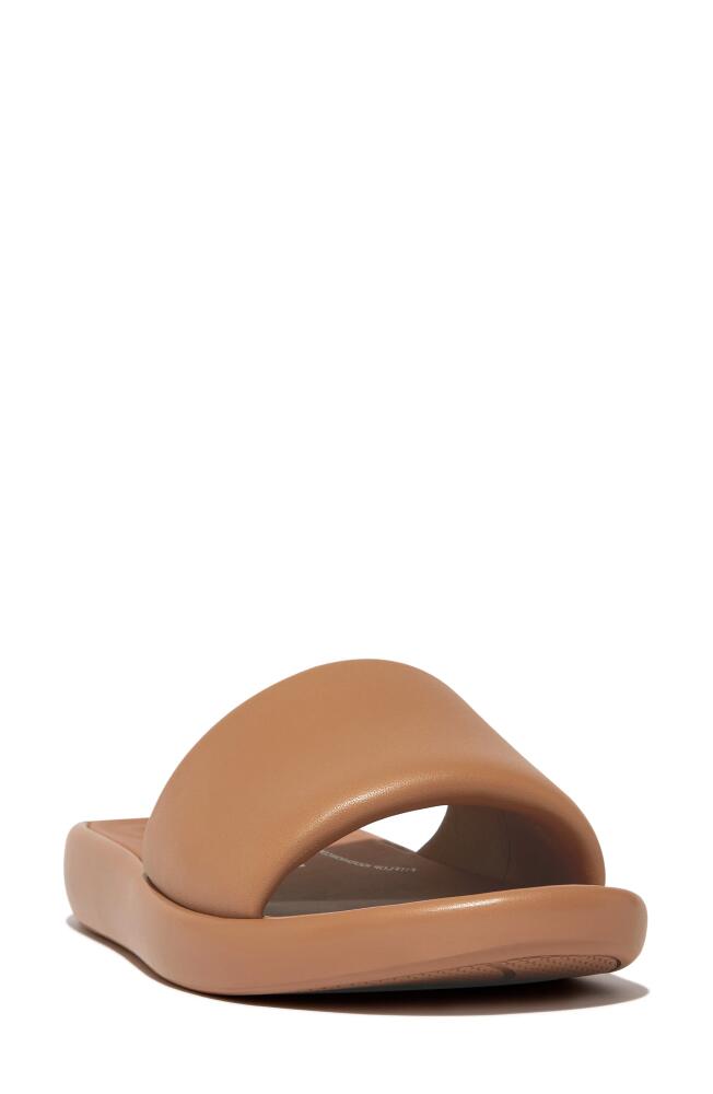 FitFlop iQushion D-Luxe Slide Sandal in Latte Tan Cover