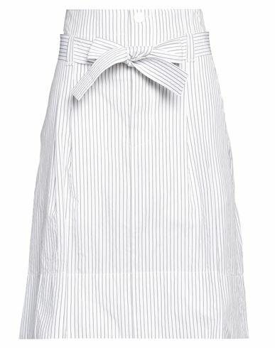 Golden Goose Woman Midi skirt White Cotton Cover