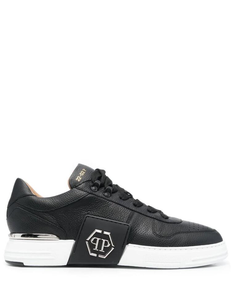 Philipp Plein hexagonal low-top sneakers - Black Cover