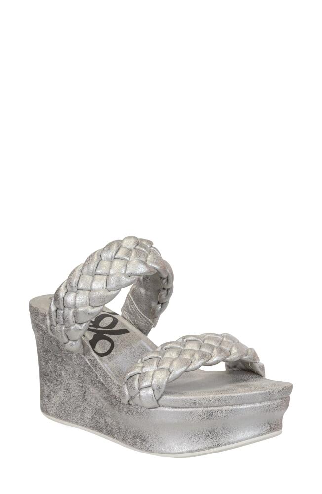 OTBT Fluent Wedge Platform Sandal in Silver Cover