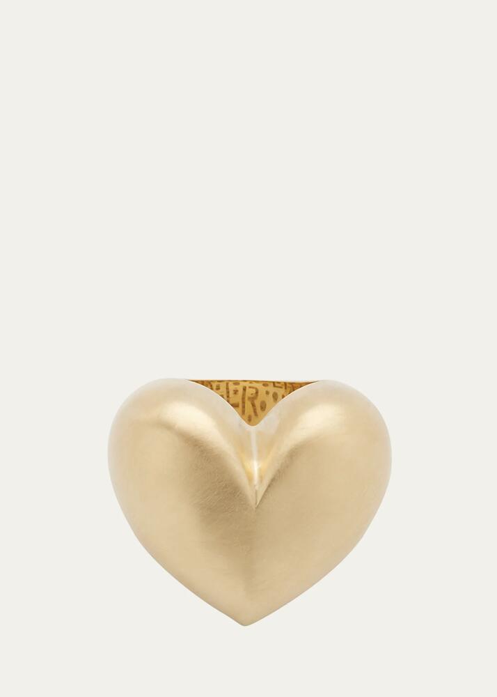 Lauren Rubinski 14K Gold Heart Ring Cover